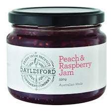 Daylesford Condiment Company Peach & Raspberry Jam 330g