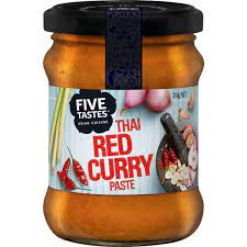 Five Tastes Thai Red Curry Paste 210g