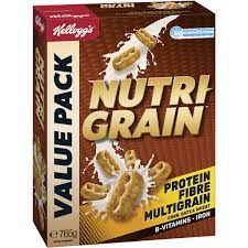 Kelloggs Nutrigrain Cereal 765g