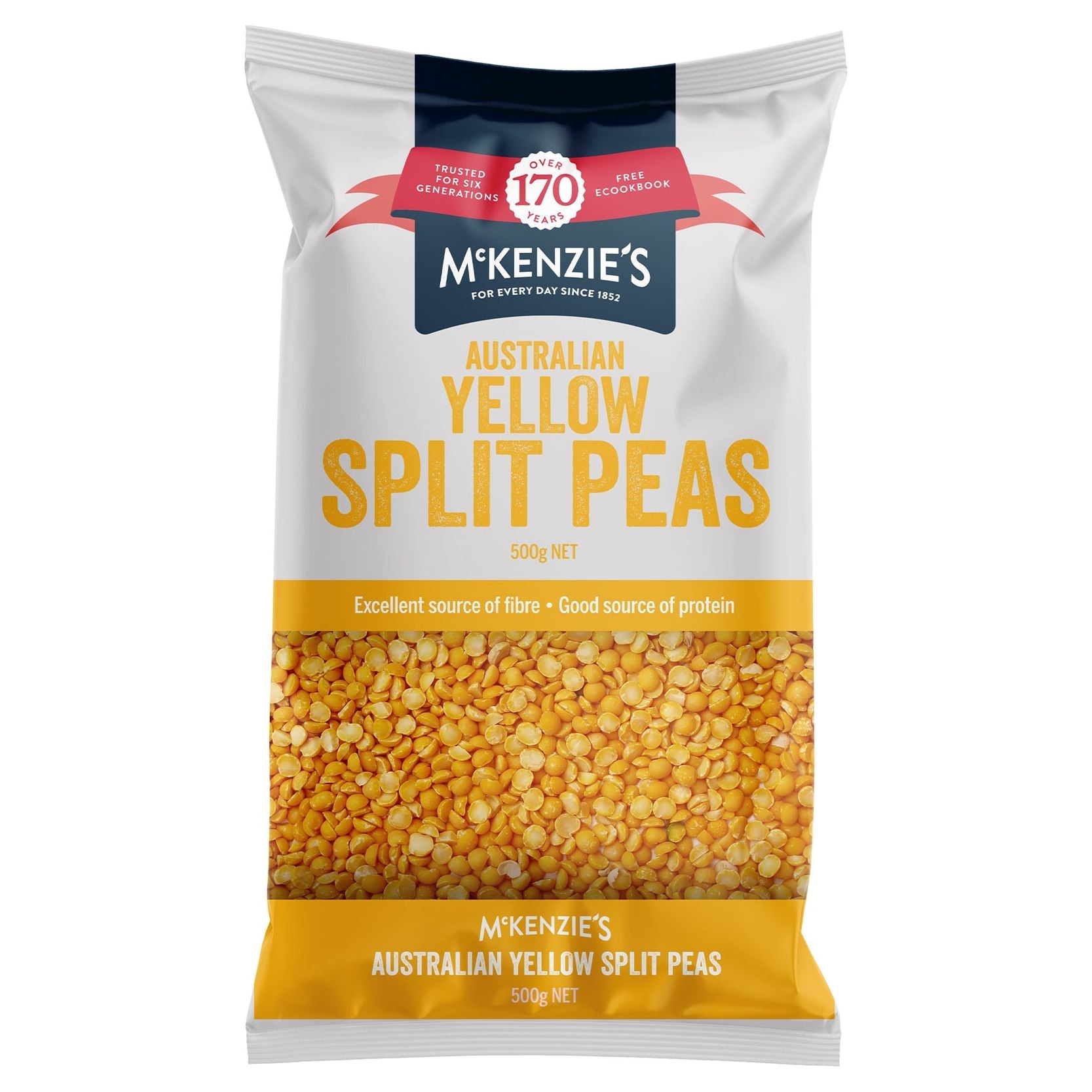 McKenzie's Yellow Split Peas 500g