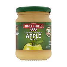 Three Threes Apple Sauce 250g