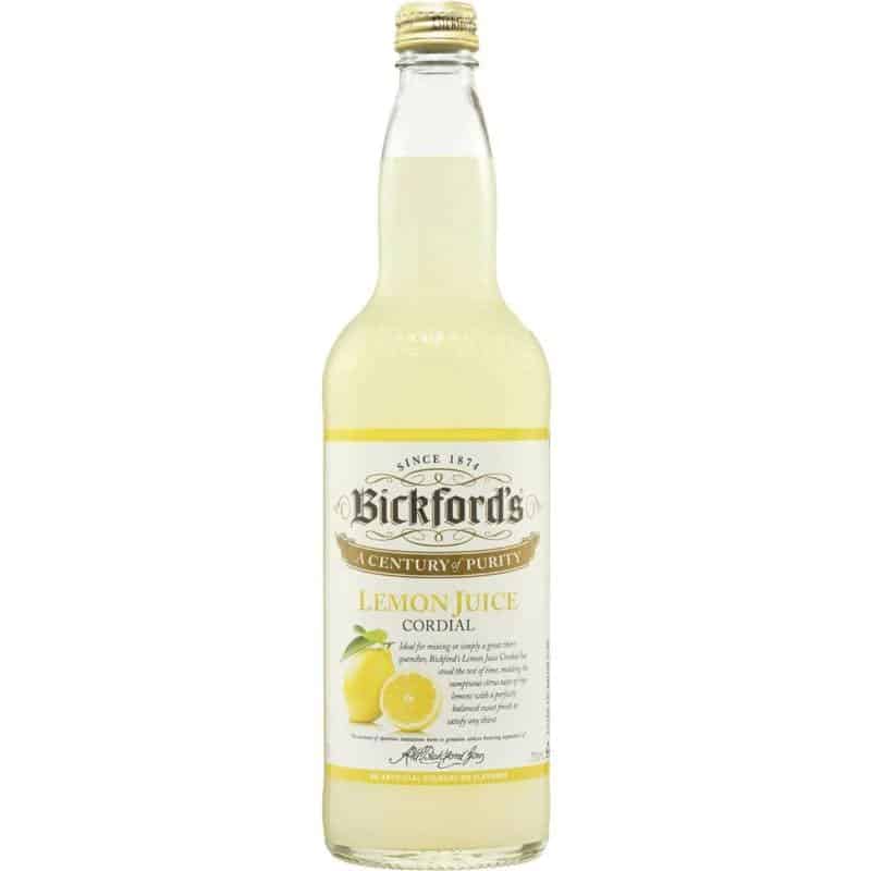Bickford's Lemon Cordial 750ml