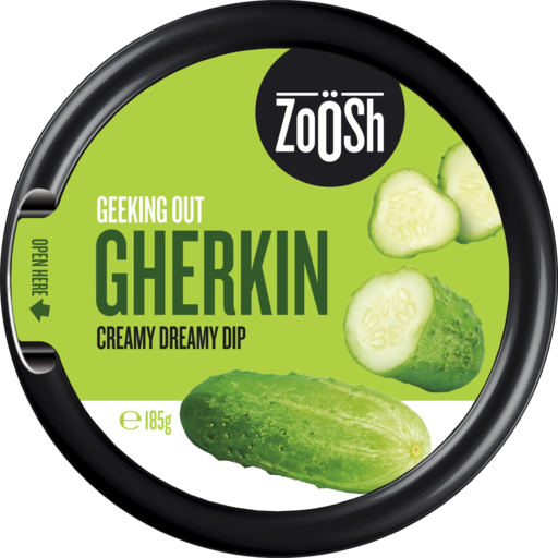 Zoosh Gherkin Dip 185g