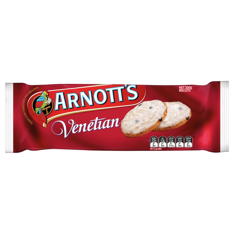 Arnott's Venetian 200g