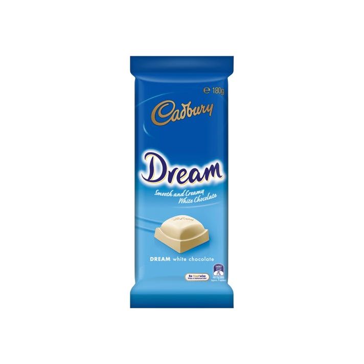 Cadbury Block Dream White Chocolate 180g