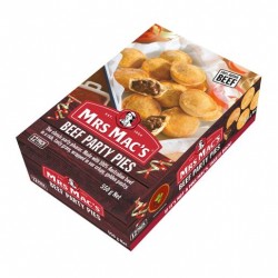 Mrs Macs Beef Party Pies 12pkt