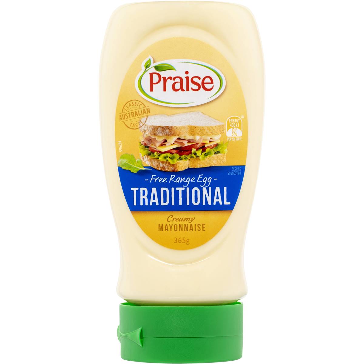 Praise Squeeze Mayonnaise 365g